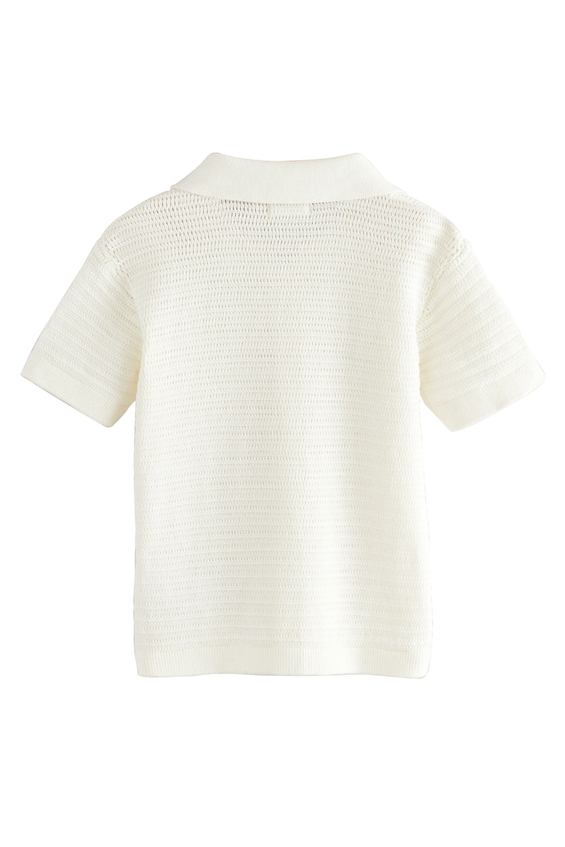 Next Polokragenpullover Kurzarm-Poloshirt mit Reverskragen 100 % günstig online kaufen