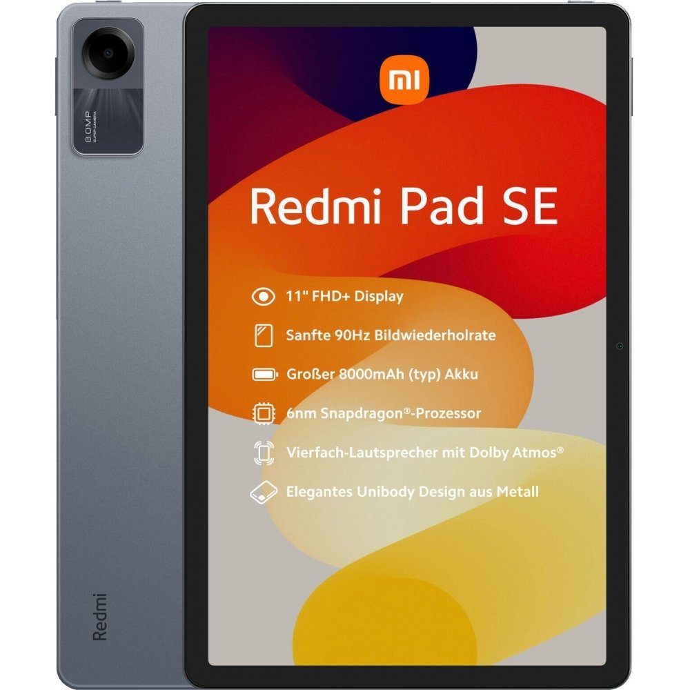 Xiaomi Redmi Pad SE WiFi 128 GB / 6 GB - Tablet - graphite gray Tablet (11", 128 GB)
