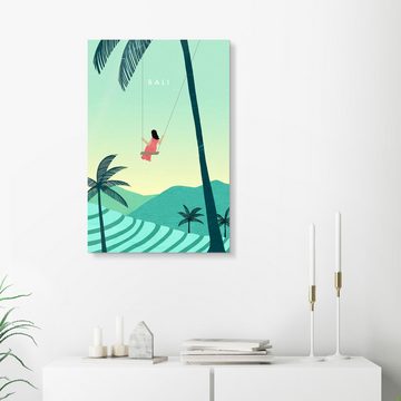Posterlounge XXL-Wandbild Katinka Reinke, Bali Illustration, Wohnzimmer Minimalistisch Digitale Kunst
