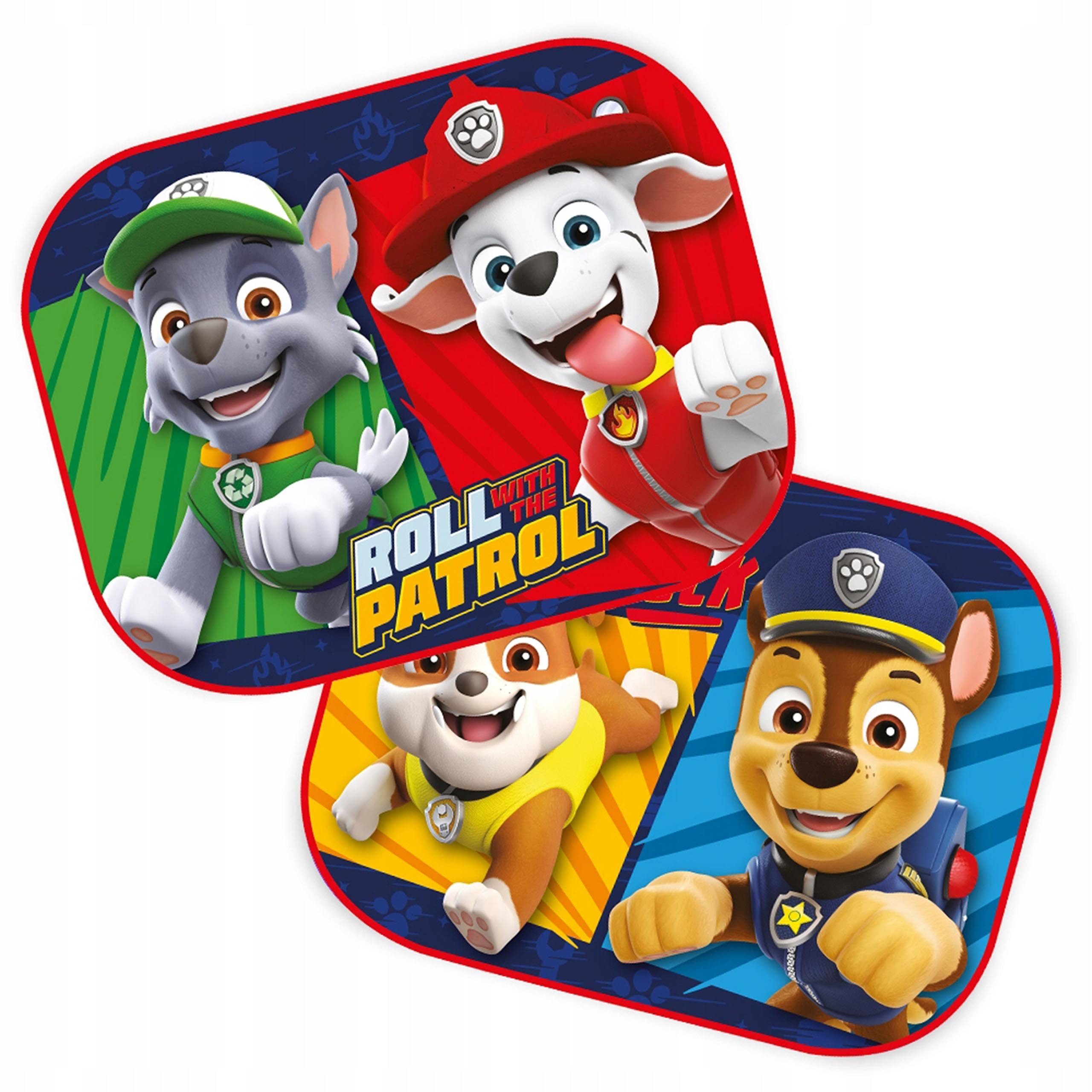 PAW PATROL Autosonnenschutz Paw Patrol Auto-Sonnenschutz, für Kinder, 2 Stück 44x35 cm