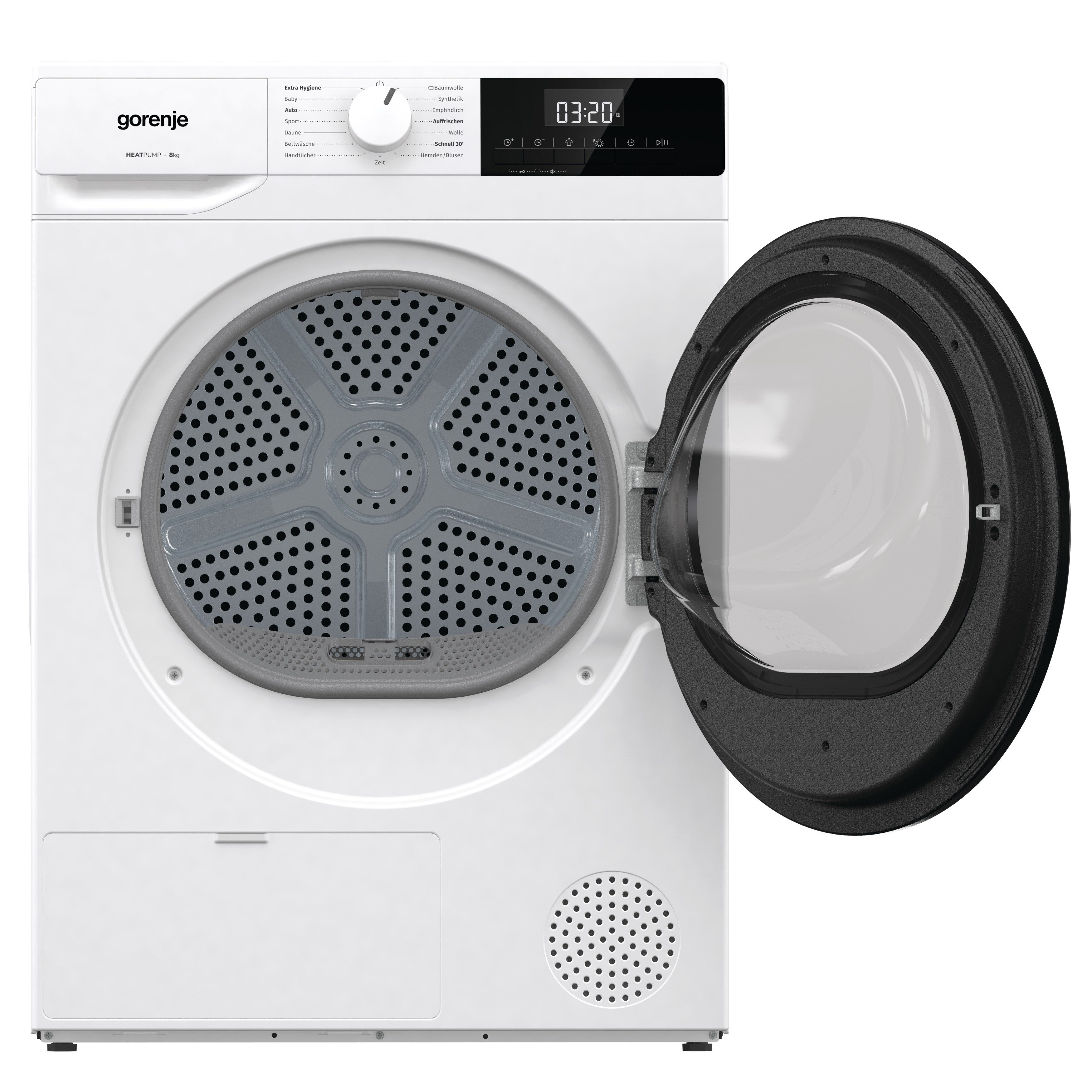GORENJE Wärmepumpentrockner WaveDHNE82, TwinAir - effizienteres Trocknen