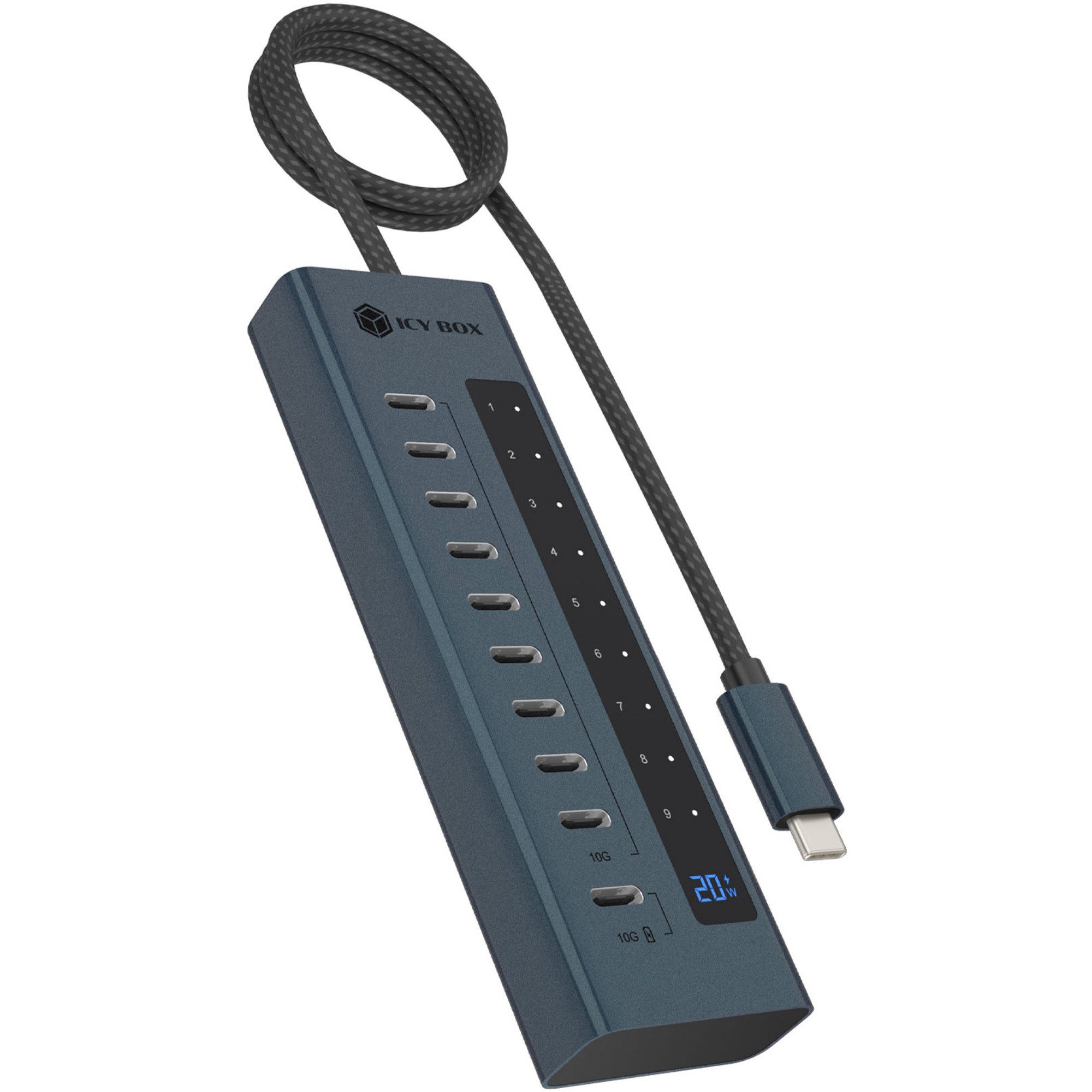 ICY BOX Laptop-Dockingstation ICY BOX IB-HUB1450-C31, USB-Hub