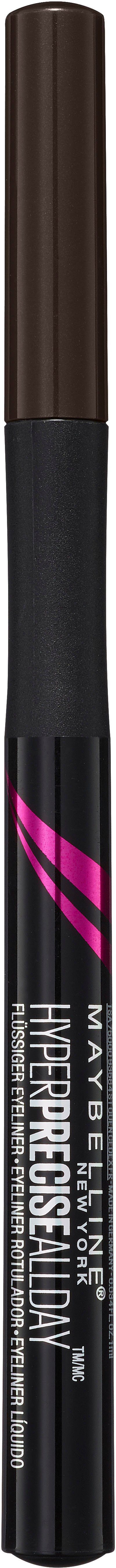 MAYBELLINE NEW YORK Eyeliner HYPER PRECISE LIQUID LINER, mit ultra dünner Spitze