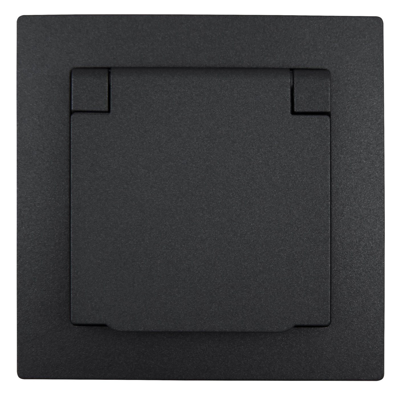 McPower Steckdose Schutzkontakt-Steckdose McPower Flair, 250V~/16A, UP, IP44, anthrazit