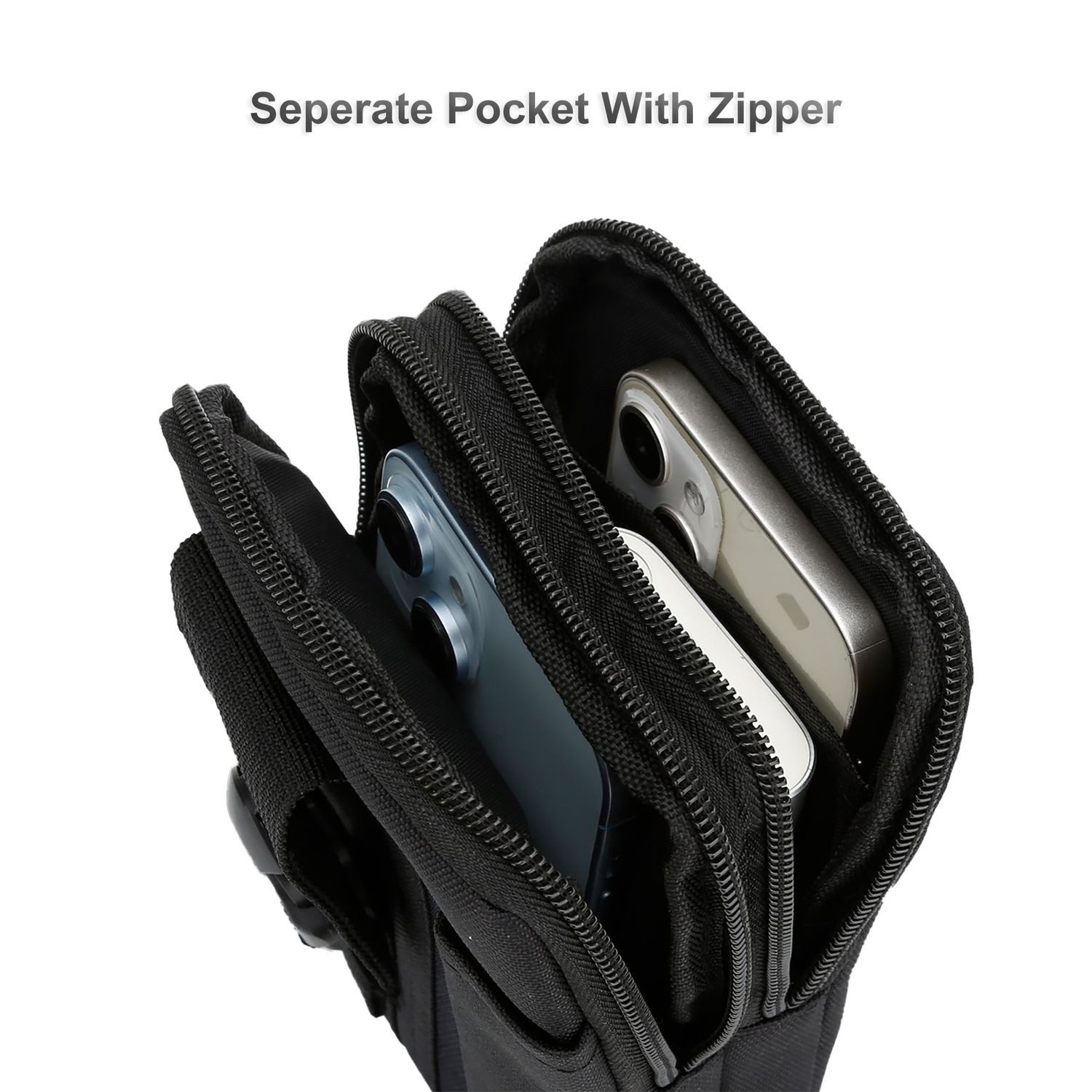 Cadorabo Handytasche für Blackview A52 (1-tlg), Hülle mit Schultergurt Handyhalter Militär Gürteltasche Hüfttasche