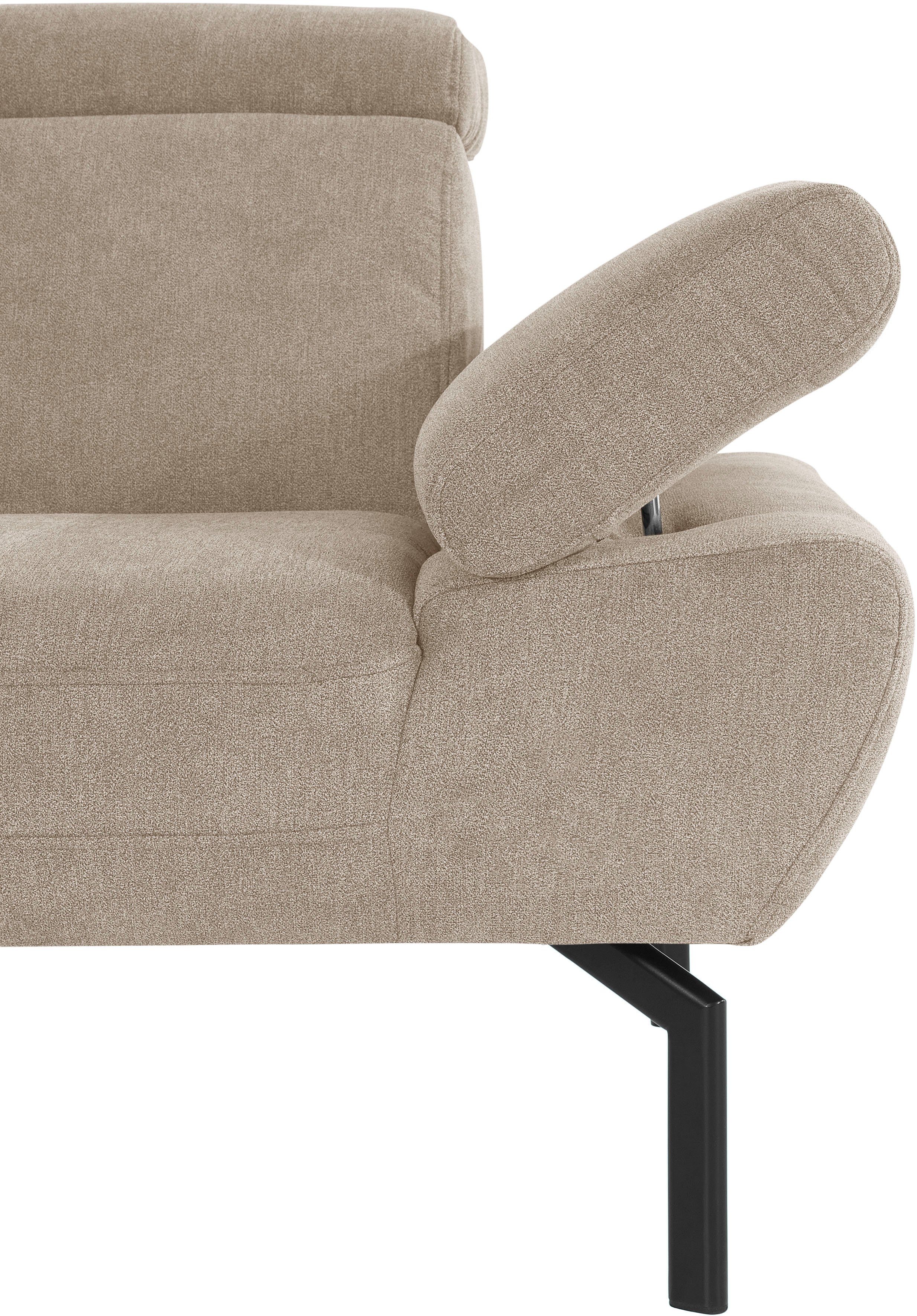 mit of Rückenverstellung, Lederoptik Sessel Luxus-Microfaser Luxus, Places Trapino Style wahlweise in