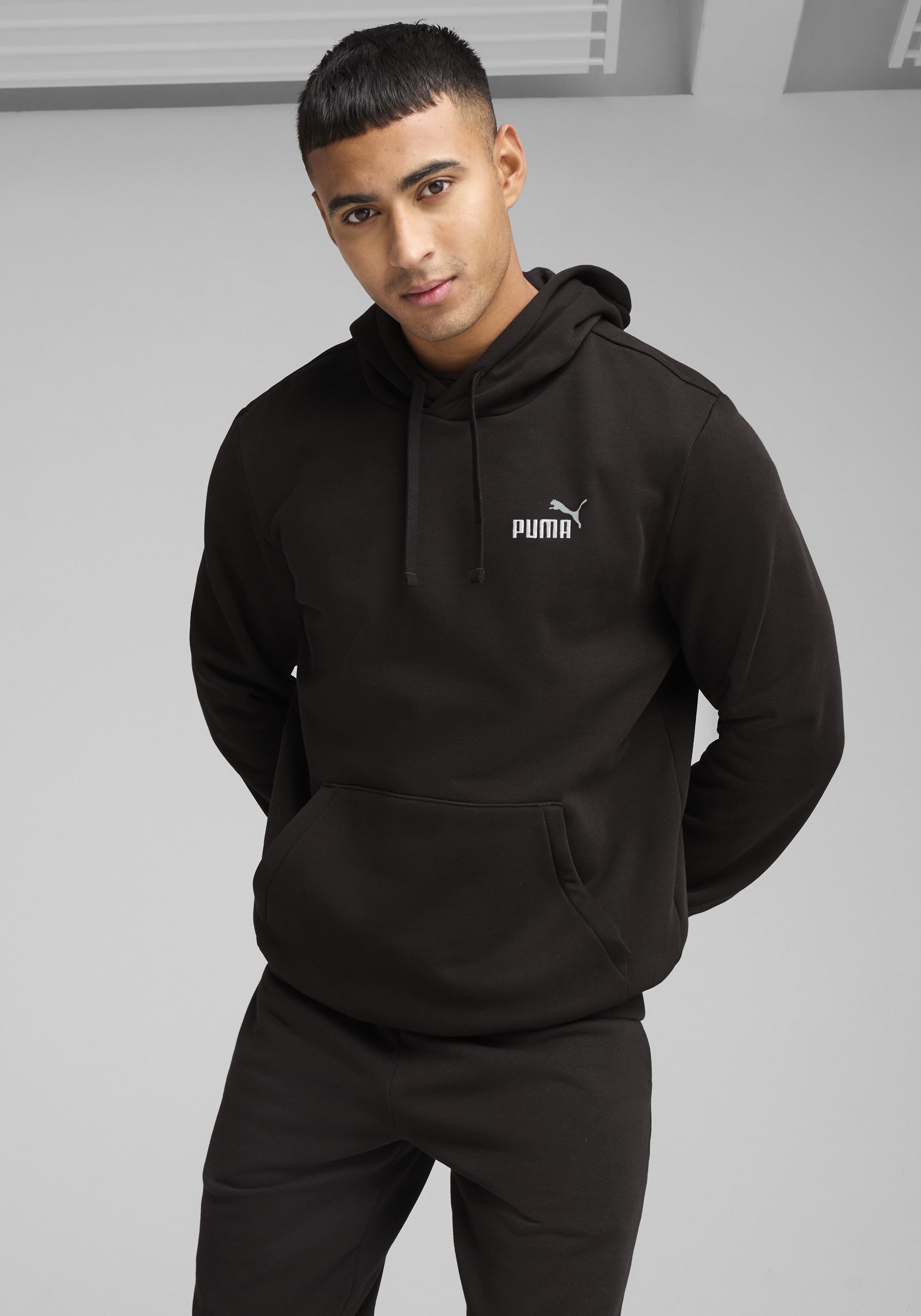 PUMA Kapuzensweatshirt ESS 2 COLOR SMALL NO. 1 LOGO HOODIE FL mit verstellb günstig online kaufen