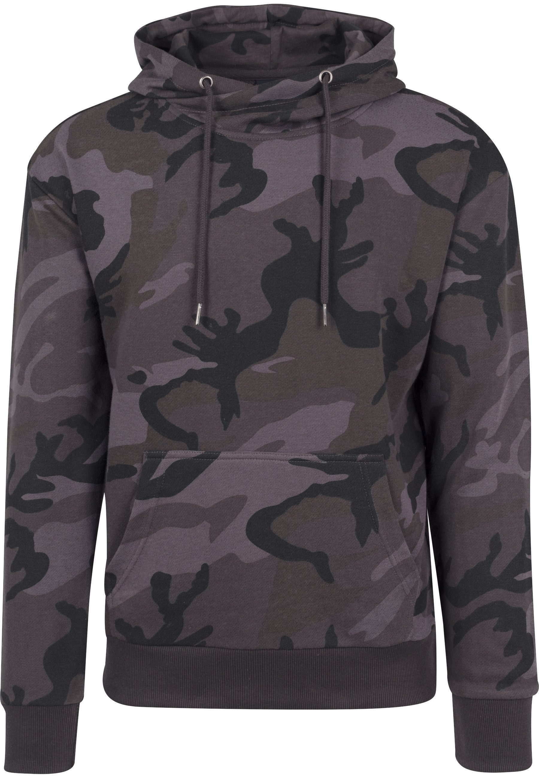 URBAN CLASSICS Kapuzenpullover Urban Classics Herren High Neck Camo Hoody ( günstig online kaufen