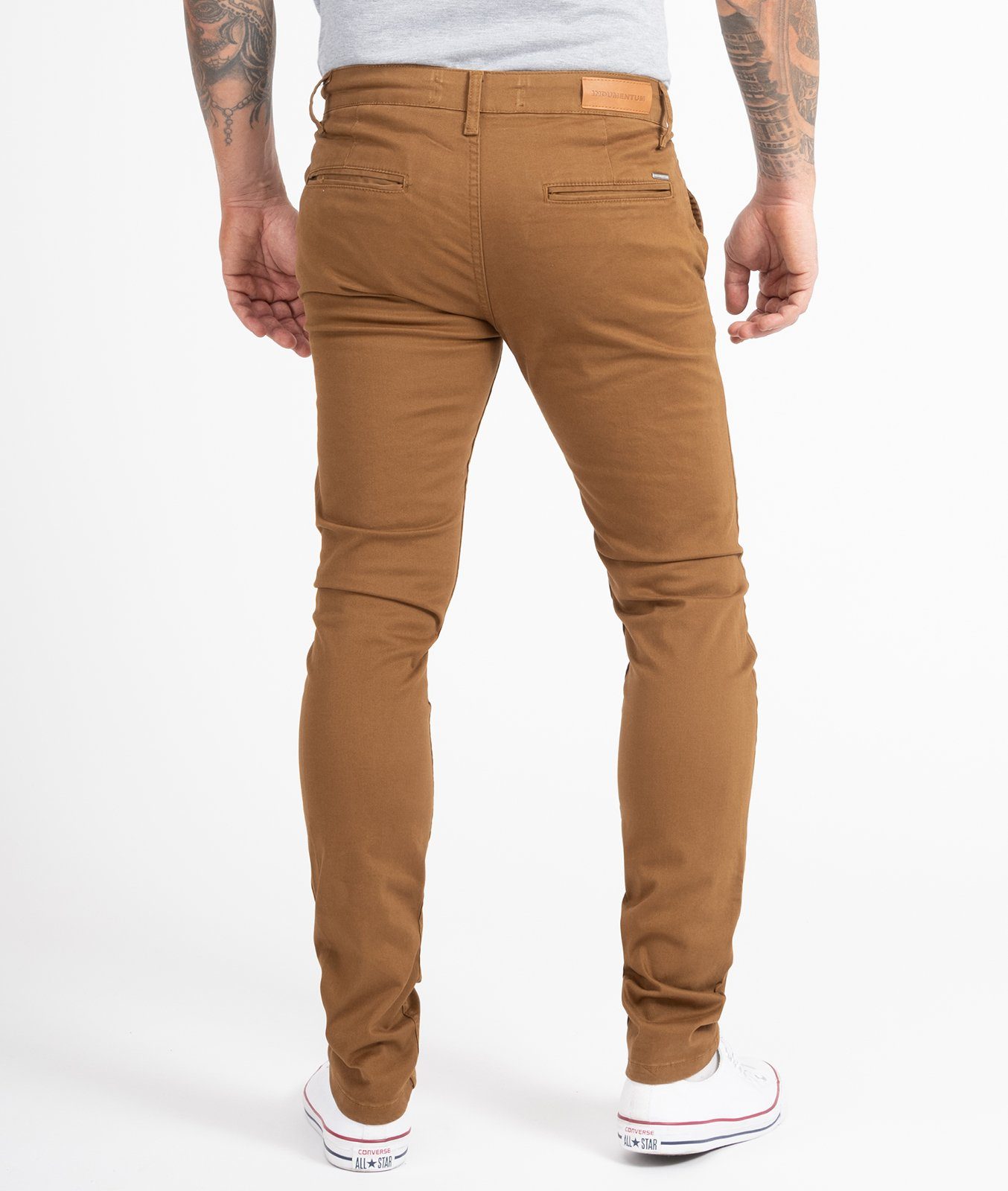 Indumentum Chinohose Herren Slim Fit Hose IS-305 – Bild 3 von 5