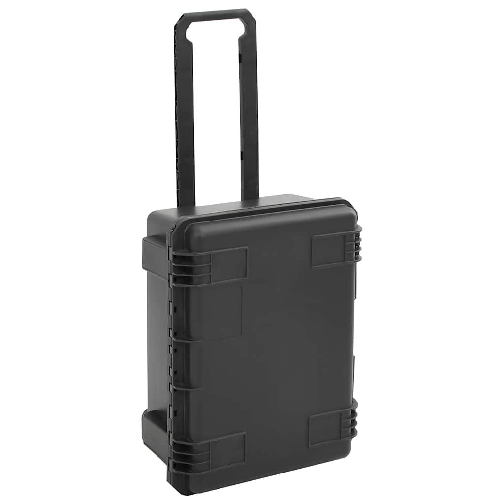 vidaXL Kameratasche Koffer für Flugreise Tragbar Schwarz 54x41,5x29 cm PP