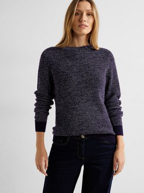 Cecil Strickpullover Mouline (1-tlg) Plain/ohne Details