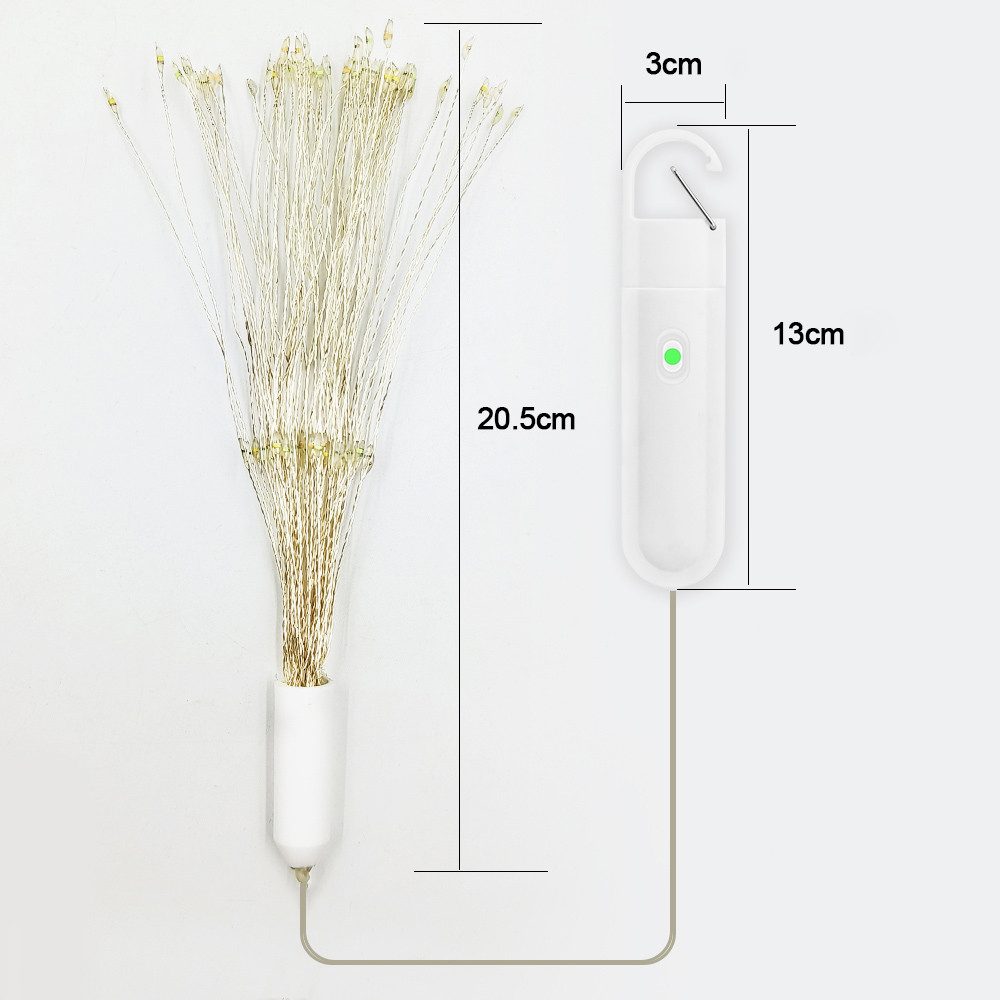 Lapalife Lichterkette Dimmbar Feuerwerk LED Lichterkette Rechargeable mit T günstig online kaufen