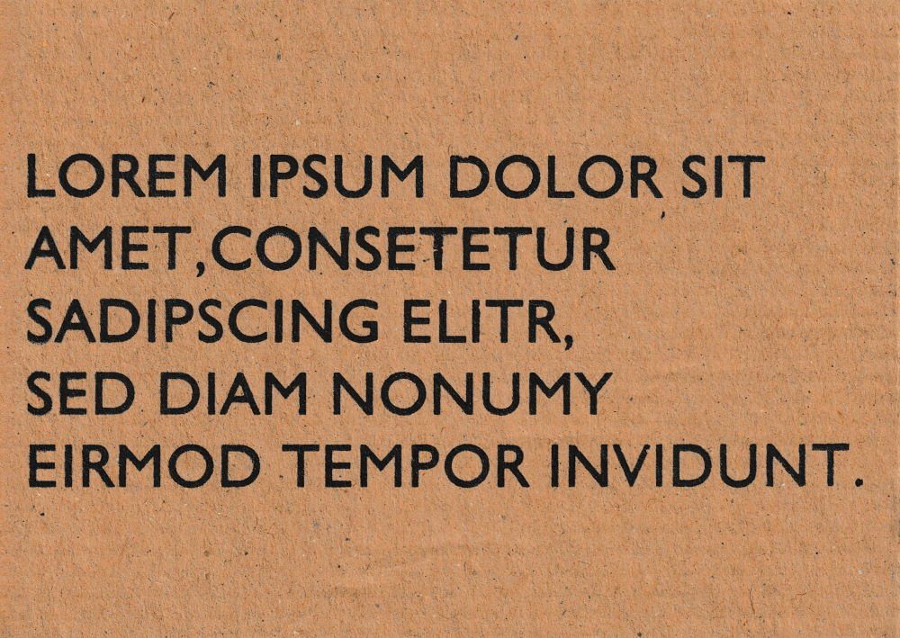 ipsum dolor ..." Pappcard- consetetur "Lorem Postkarte amet, sit