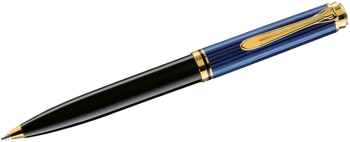 Pelikan Füllfederhalter Drehkugelschreiber Souverän K600 schwarz/blau