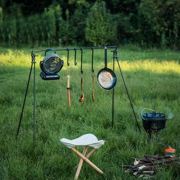 Naturehike Wäscheständer Camping Ständer mit Haken, Faltbar, Tragbar