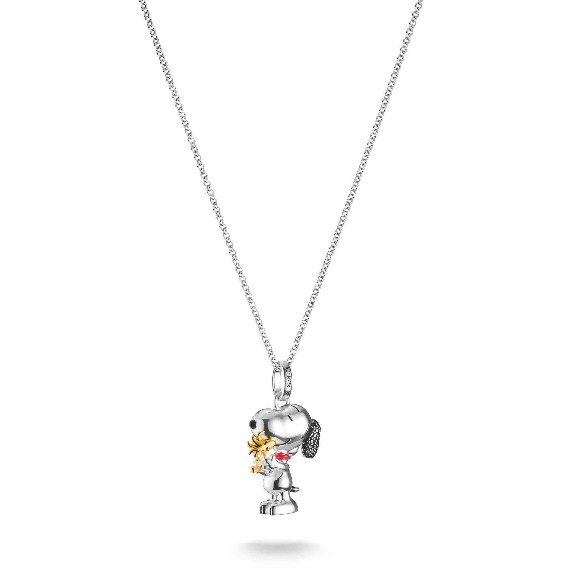 THOMAS SABO Kette mit Anhänger THOMAS SABO x Peanuts Kette Snoopy Pavé, mit Zirkonia (synth)