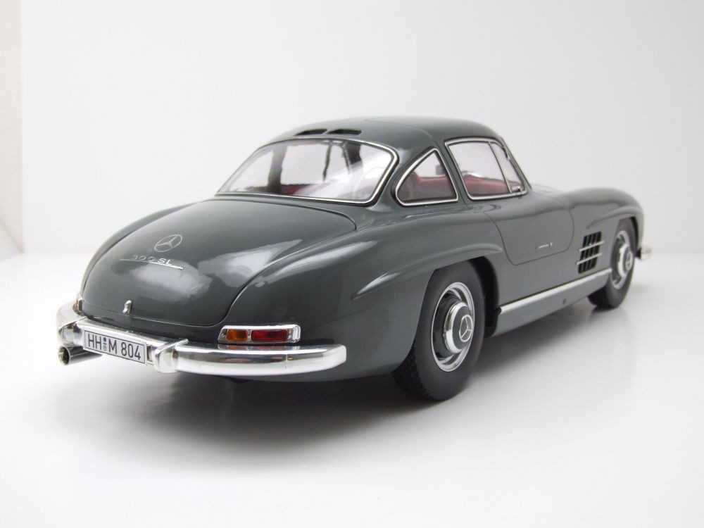 Norev Modellauto Mercedes 300 SL 1954 graphit grau, Maßstab 1:12