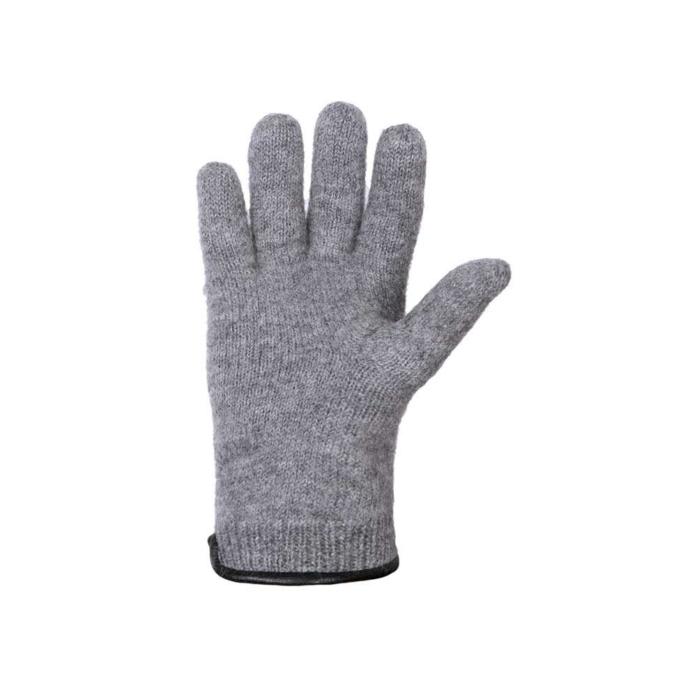 PURE PURE by Bauer Strickhandschuhe Walk-Handschuh mit Ledereinfass