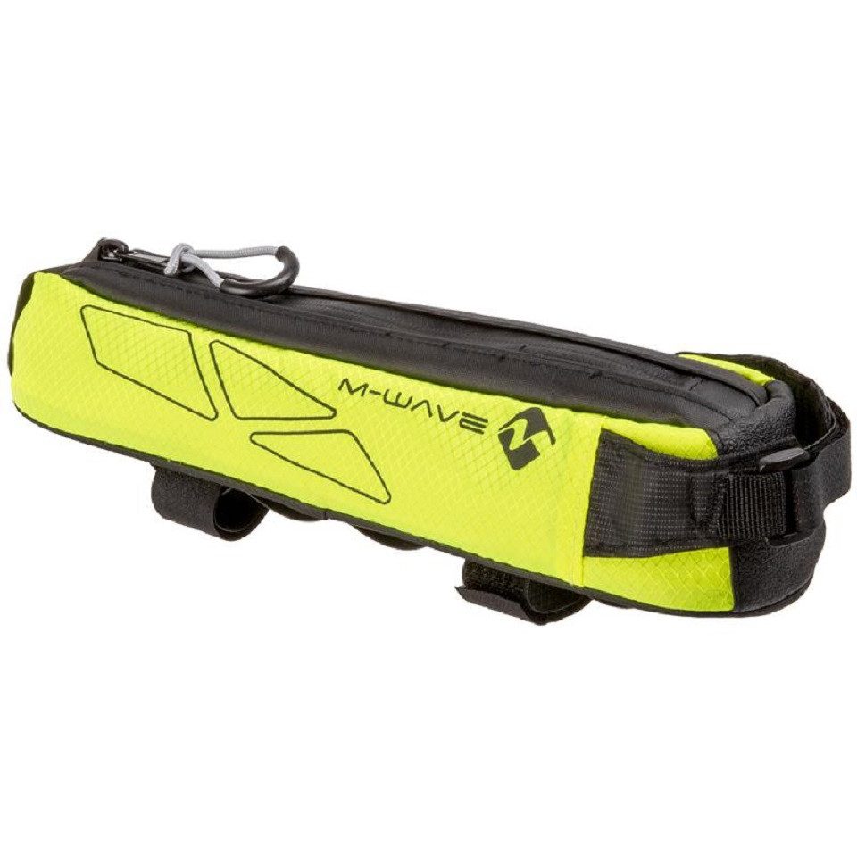 KHEbikes Fahrradtasche M-WAVE Rough Ride Top Oberrohrtasche Fahrrad Gelb Schwarz 29 cm