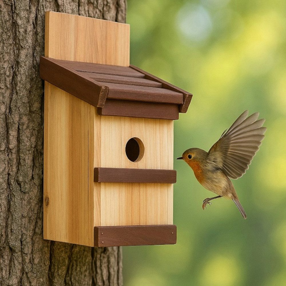 BruKa Nistkasten Rico Spatzenhaus Spatz Spatzen Vogelhaus Vogel