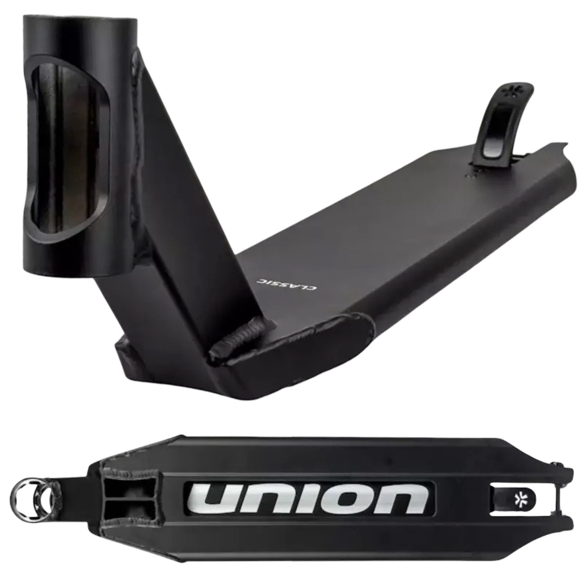 Union Stuntscooter Union Classic Pro Stunt-Scooter Deck Schwarz 460mm 5" Wide