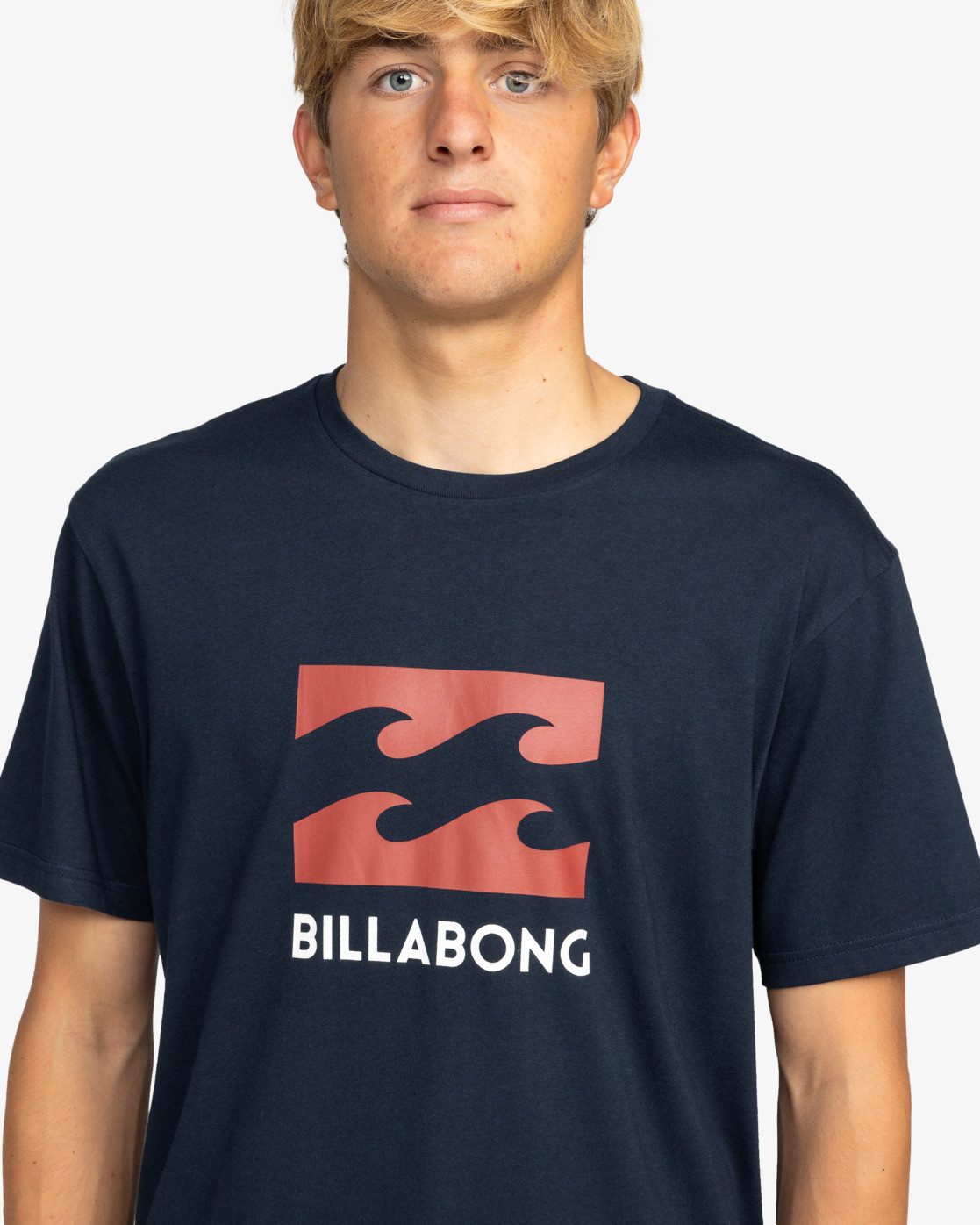 Navy Billabong Wave T-Shirt