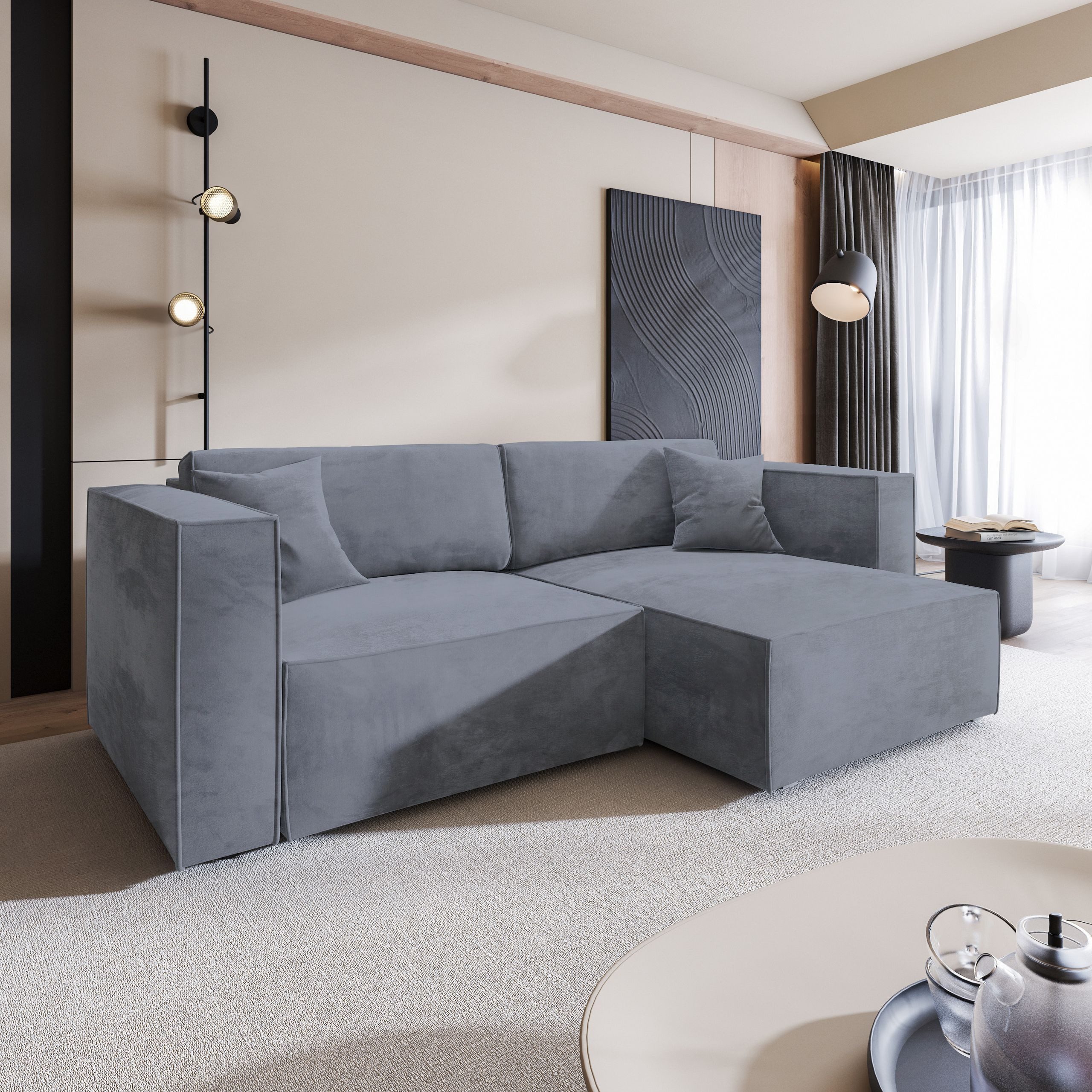 Masseno Ecksofa NERIO mit Schlaffunktion L-Form, günstig online kaufen