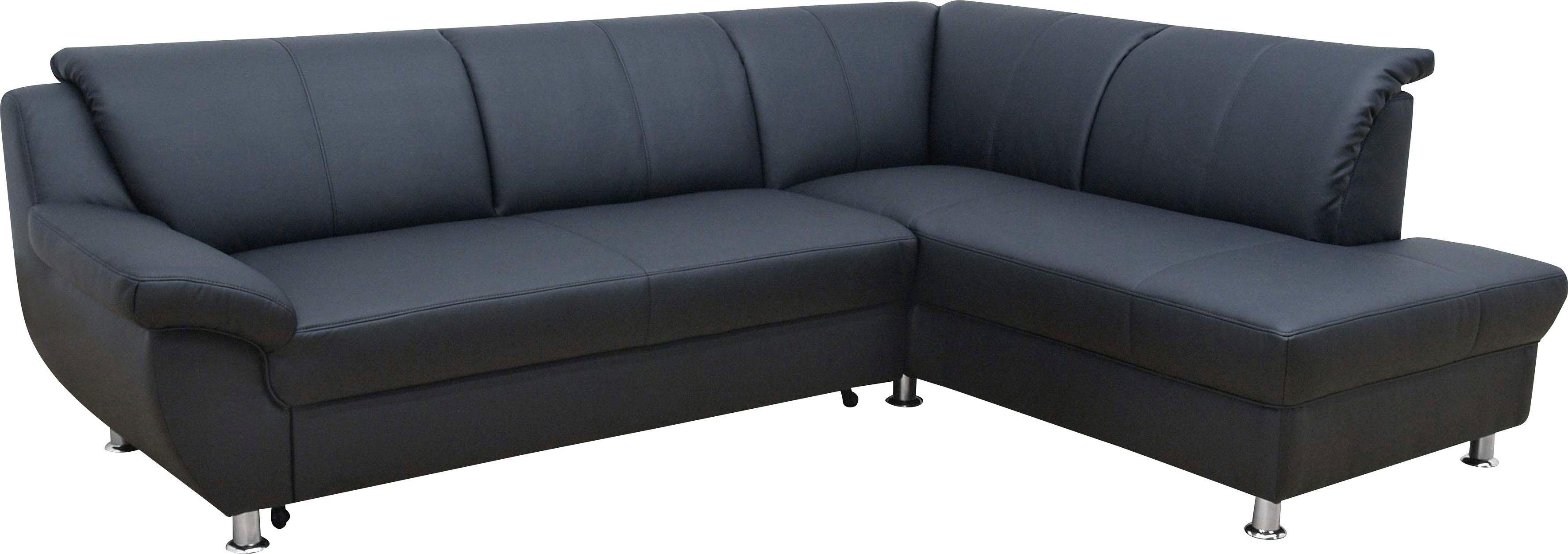 Ecksofa Pilar, elegant & zeitlos, komfortabel, bequeme Armlehnen, Breite 254cm