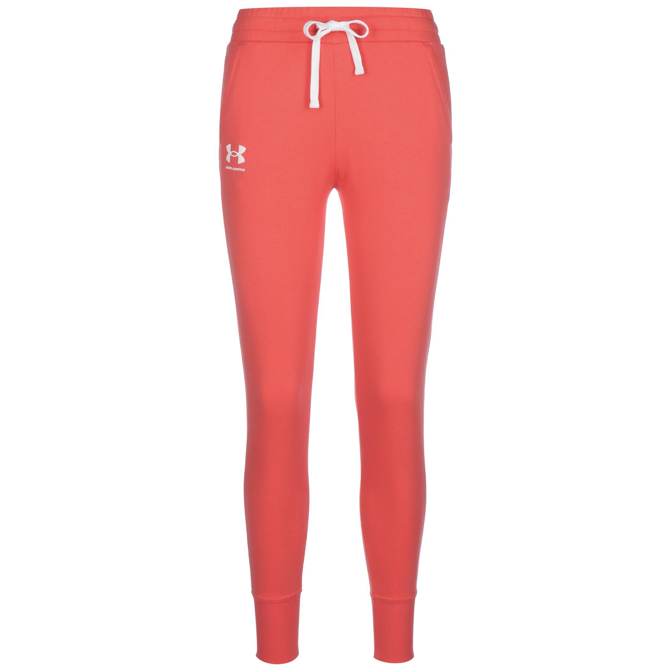 Under Armour® Jogginghose Rival Fleece Jogginghose Damen Orange | Sweatshorts