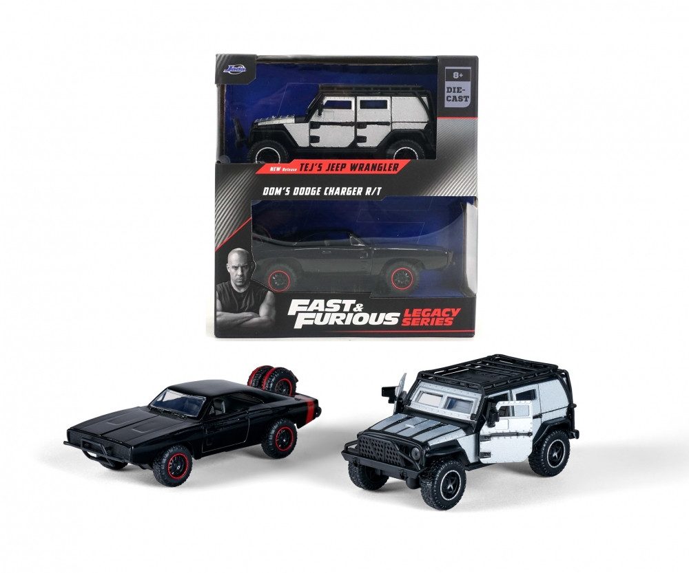 JADA Modellauto Jada Fast & Furious Twin Pack 1:32 Wave 2/2 Modellauto