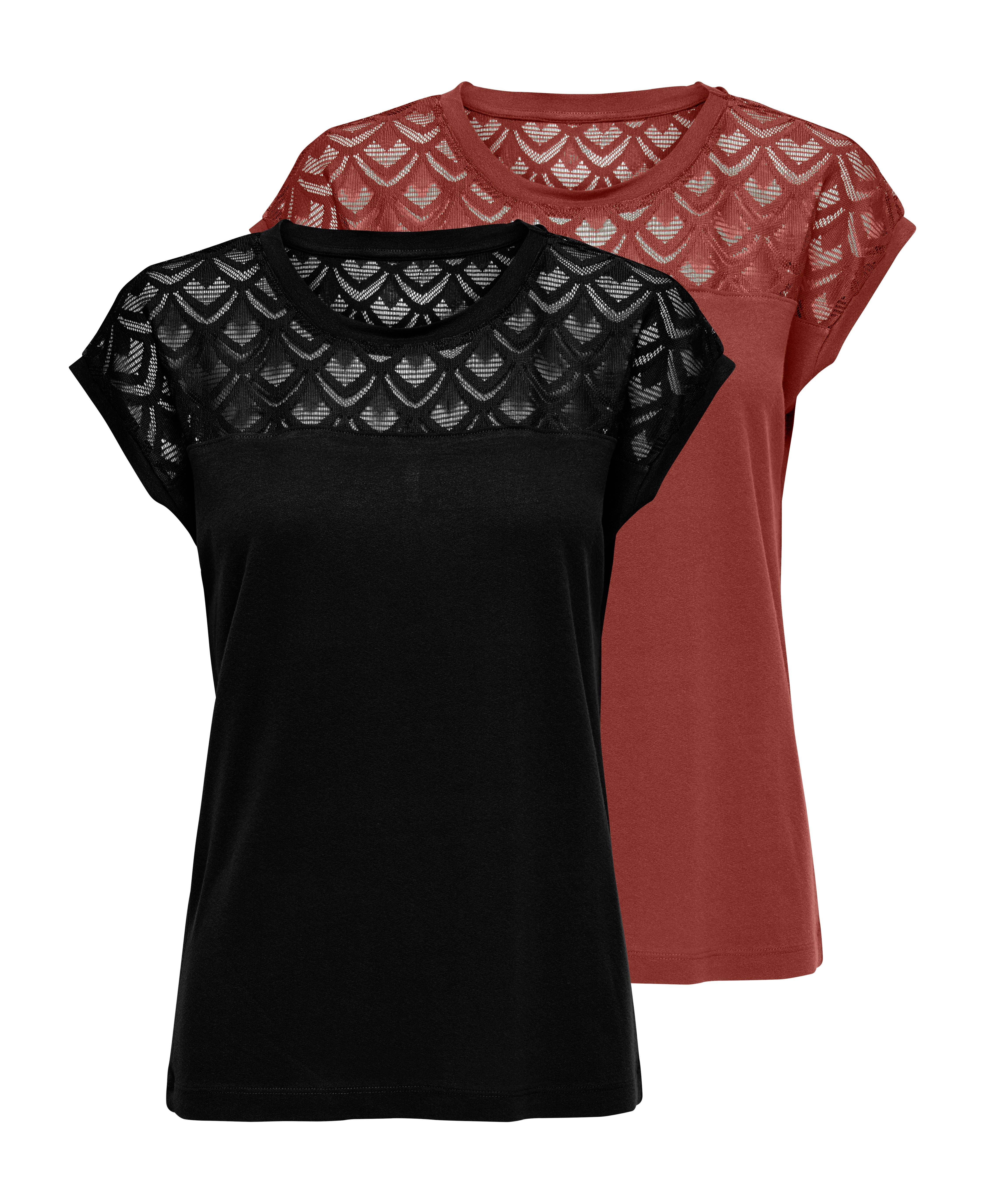 ONLY Kurzarmshirt ONLNICOLE LIFE S/S MIX günstig online kaufen