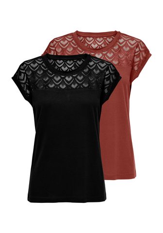 ONLY Kurzarmshirt ONLNICOLE LIFE S/S deriny...
