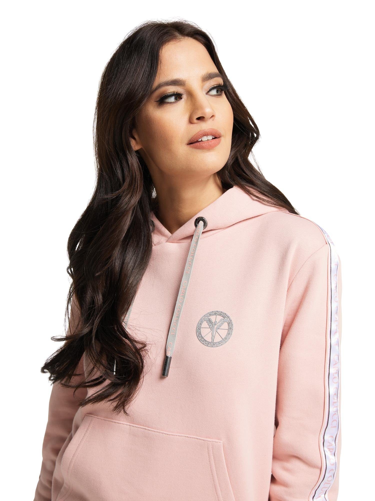 CARLO COLUCCI Hoodie Catania Rosa