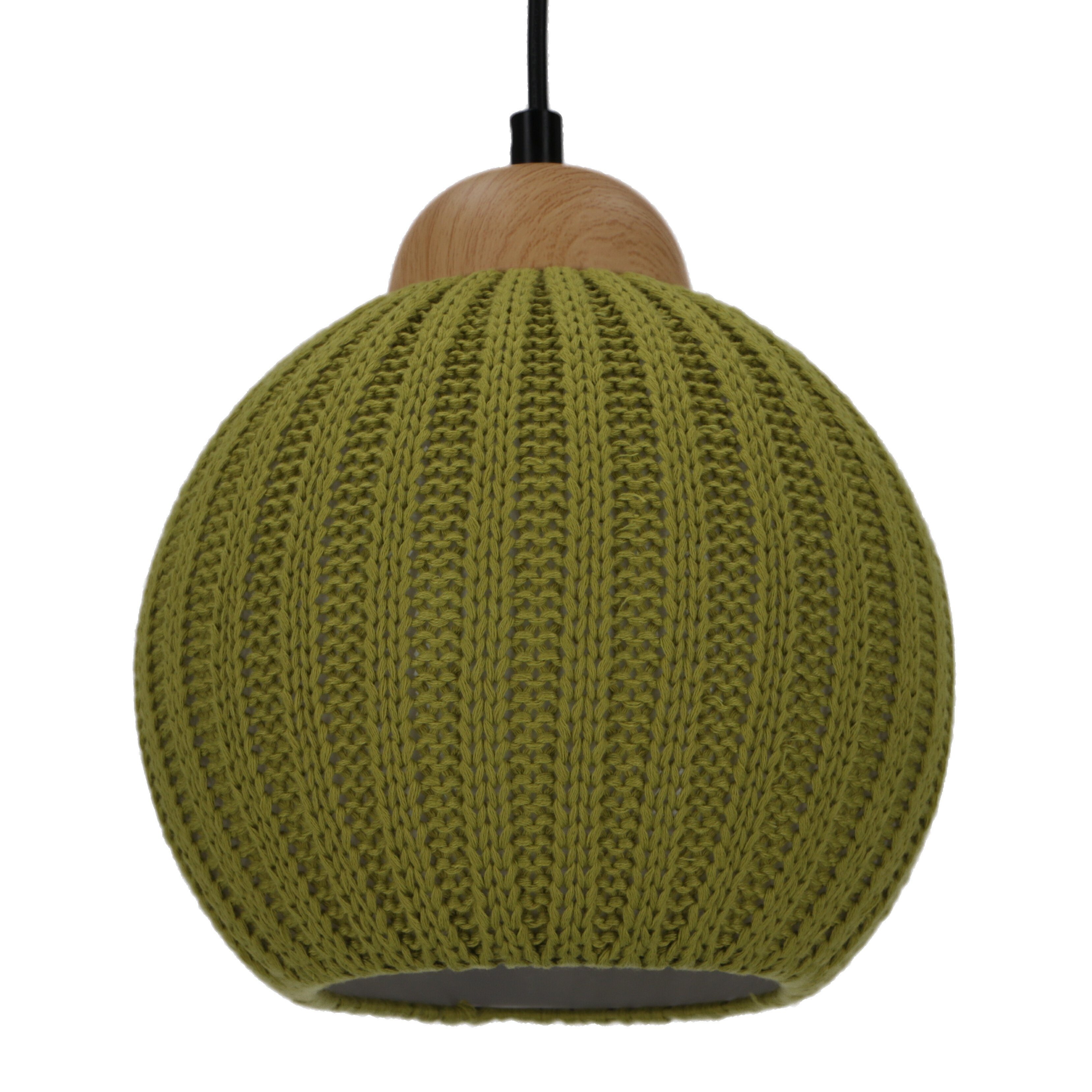 Guru-Shop Deckenleuchten Moderne Deckenleuchte aus gestrickter günstig online kaufen