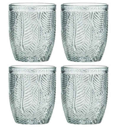 Ladelle Glas ARECA Wasserglas Jade Set4, Glas