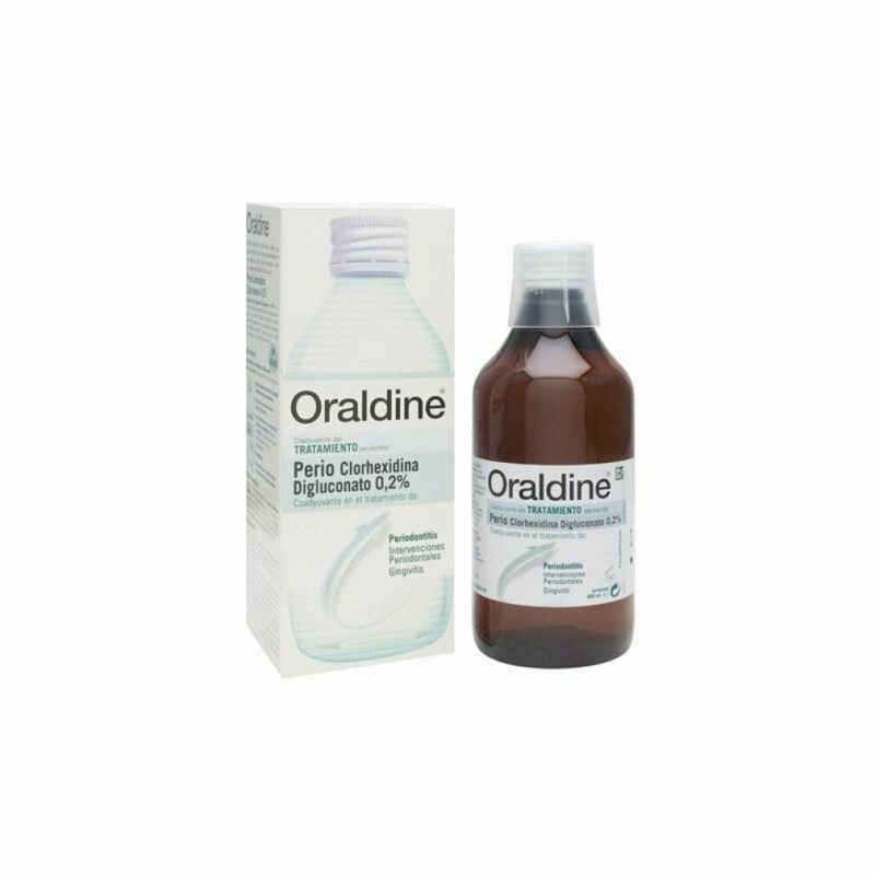 Oraldine Mundspülung, Perio Chlorhexidin Mundspülung 0 2 400ml, (Packung)