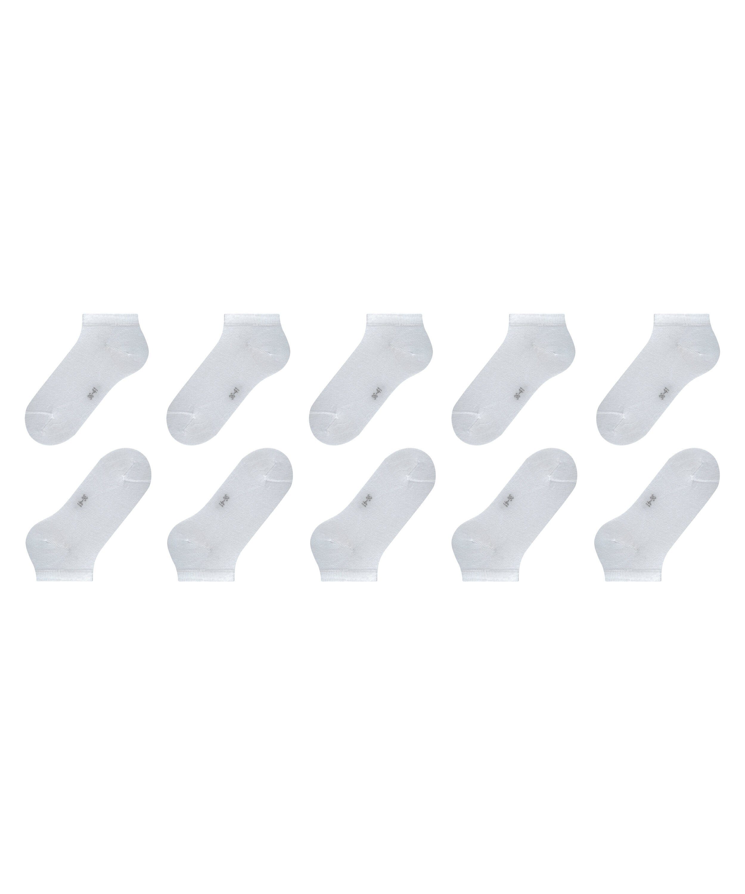 all Solid Esprit One (5-Paar) (Gr. white fits size 36-41) 5-Pack (2000) Sneakersocken
