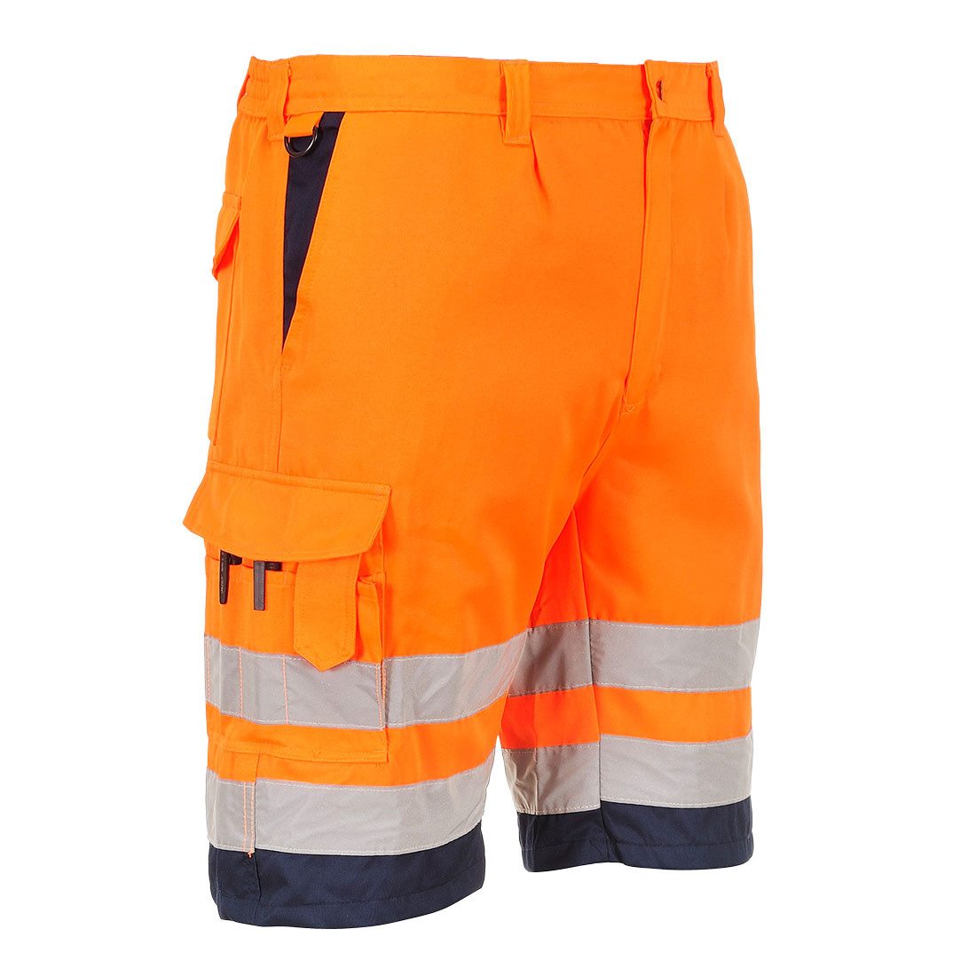 Portwest Arbeitsshorts E043 - Warnschutz-Kontrast Shorts