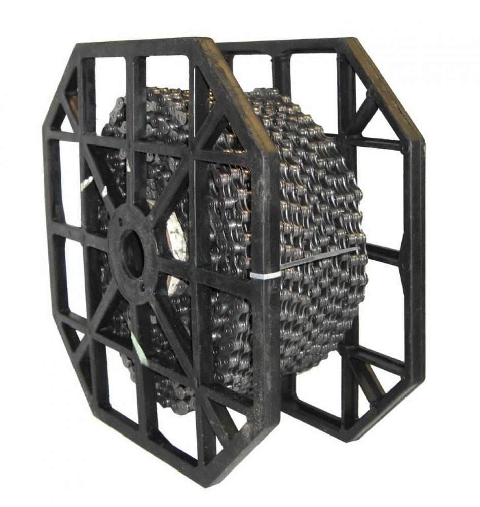 Fahrradkette KMC S1 WIDE Singlespeedkette 50 Meter - 1-fach Fahrradkette in Braun