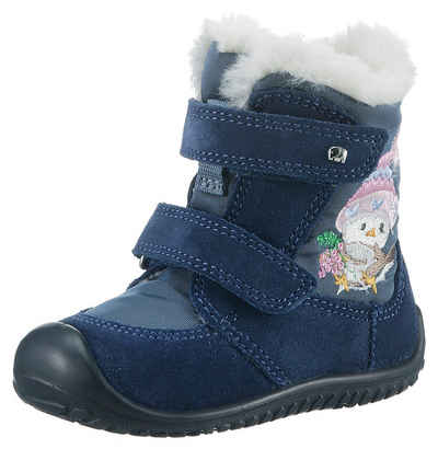 ELEFANTEN Winterstiefel SUNNY SOCHI - WMS: Mittel Snowboots mit Schneemann bestickt