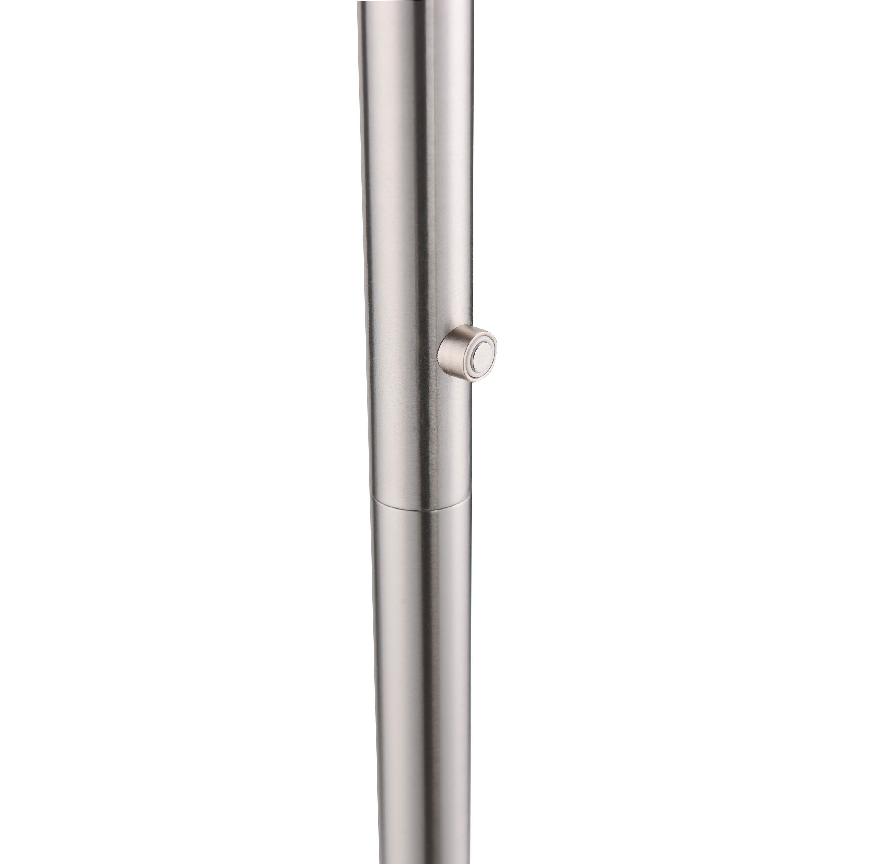 JUST LIGHT Stehlampe HANS, LED fest integriert, Warmweiß, LED, dimmbar über Touchdimmer