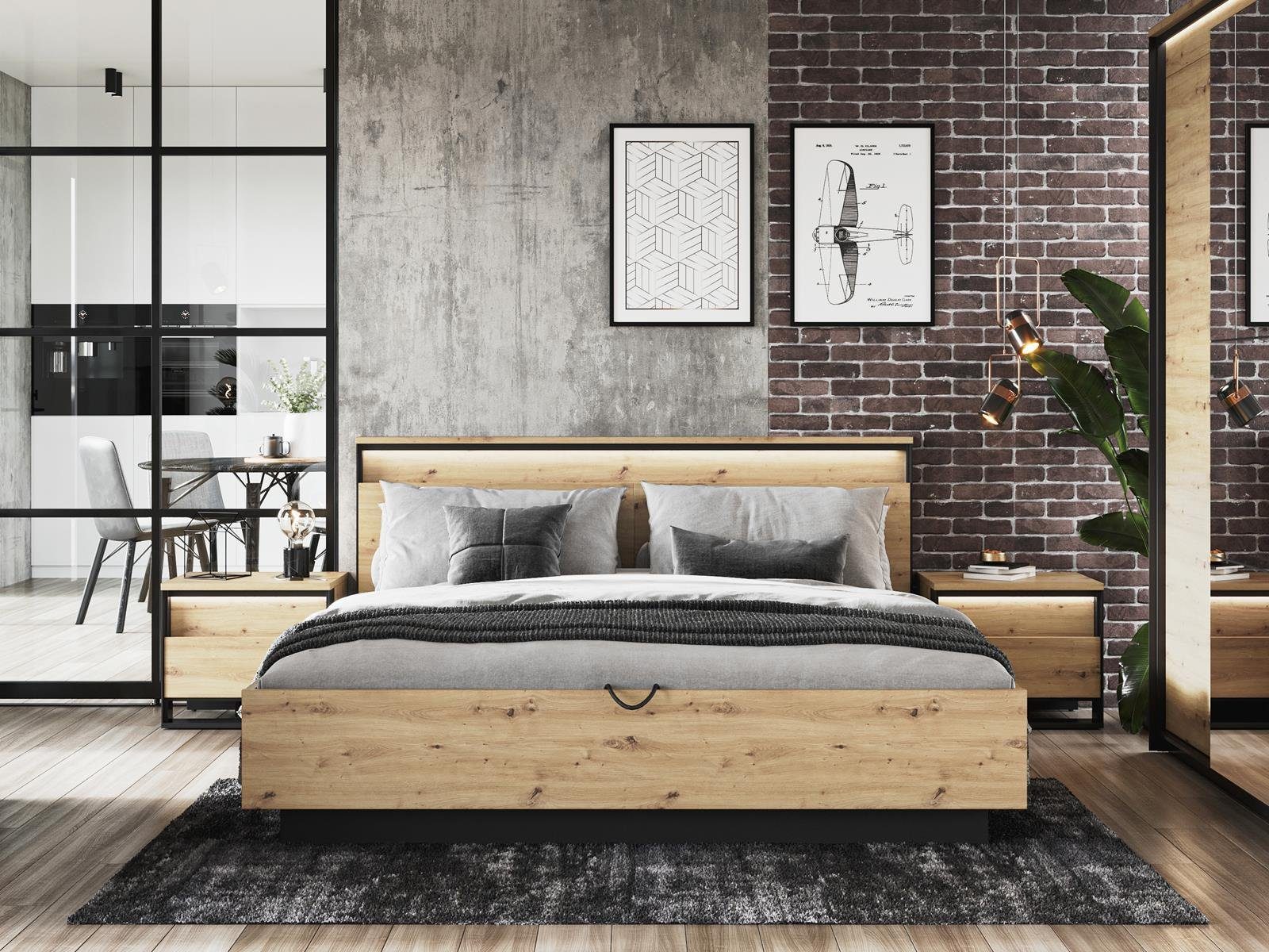 Compleo Bett LIMA Doppelbett, Lattenrost mit günstig online kaufen
