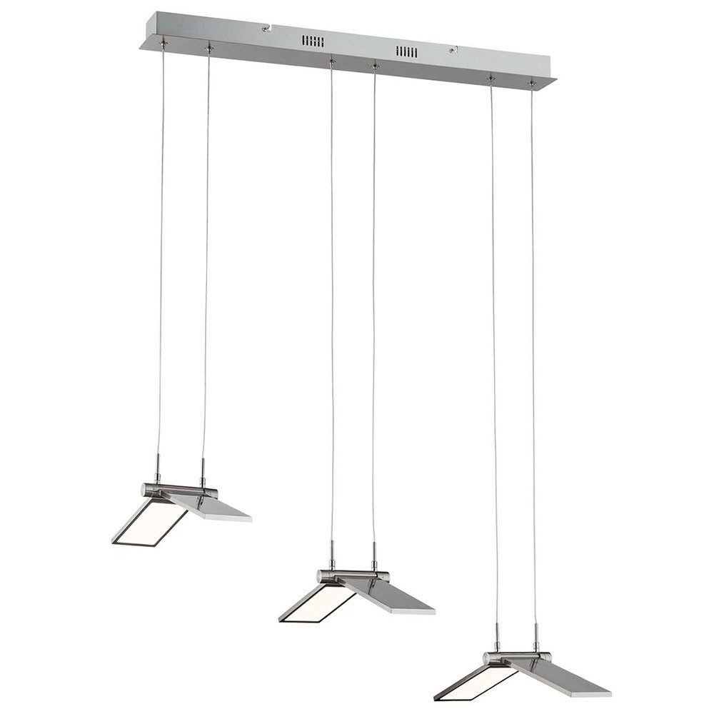 WOFI LED-Hängeleuchte, LED-Leuchtmittel fest verbaut, Warmweiß, Pendelleuchte Deckenlampe LED Esstischleuchte dimmbar Hängelampe