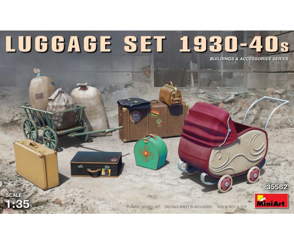 MiniArt 1:35 Plastikmodellbausatz – Mülleimer 4er-Set, Zum Selbstmontage & Bemalen