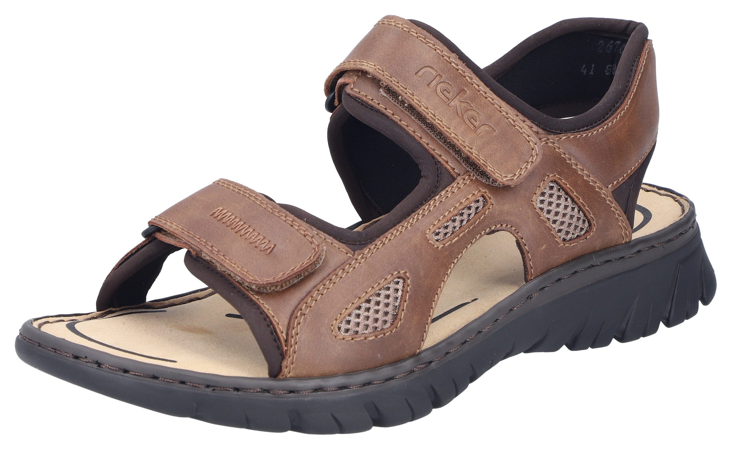 Rieker Sandale Sommerschuh, Klettschuh, Outdoorsandale, in Trekking-Optik günstig online kaufen