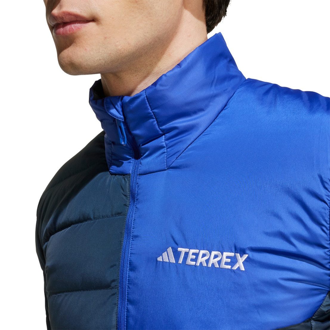 adidas Performance Winterjacke Daunenjacke Terrex Multi Light navyblau/blau Herren
