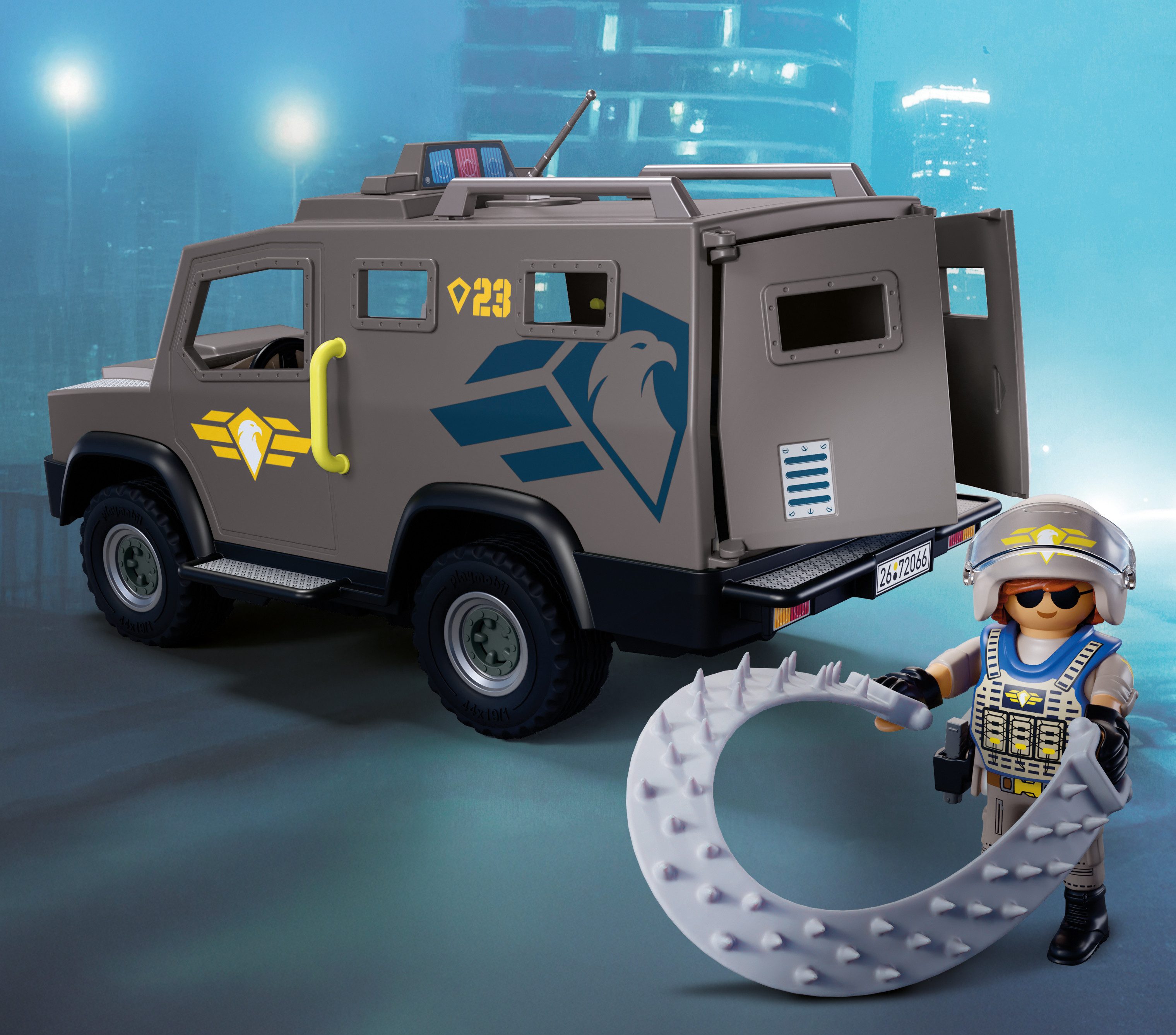 Playmobil® SWAT-Einsatzfahrzeug (72066), City Action Konstruktions-Spielset günstig online kaufen