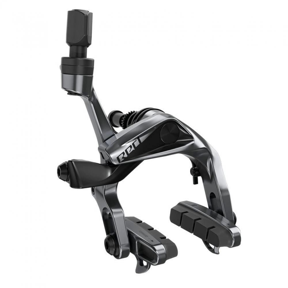 SRAM Felgenbremse SRAM Bremse RED AXS vorne - Aero Link, SwissStop Carbonbeläge, Road