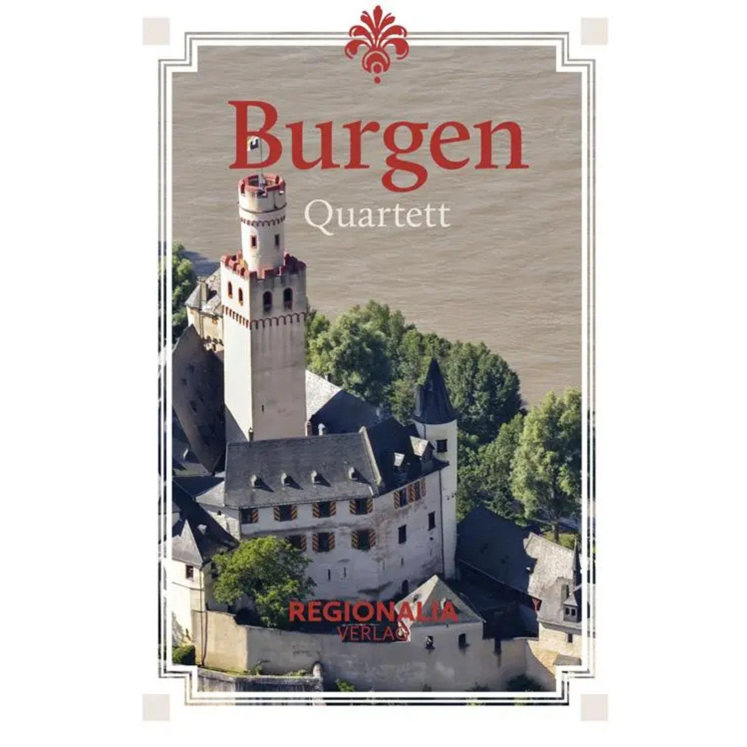 Spiel Burgen Quartett