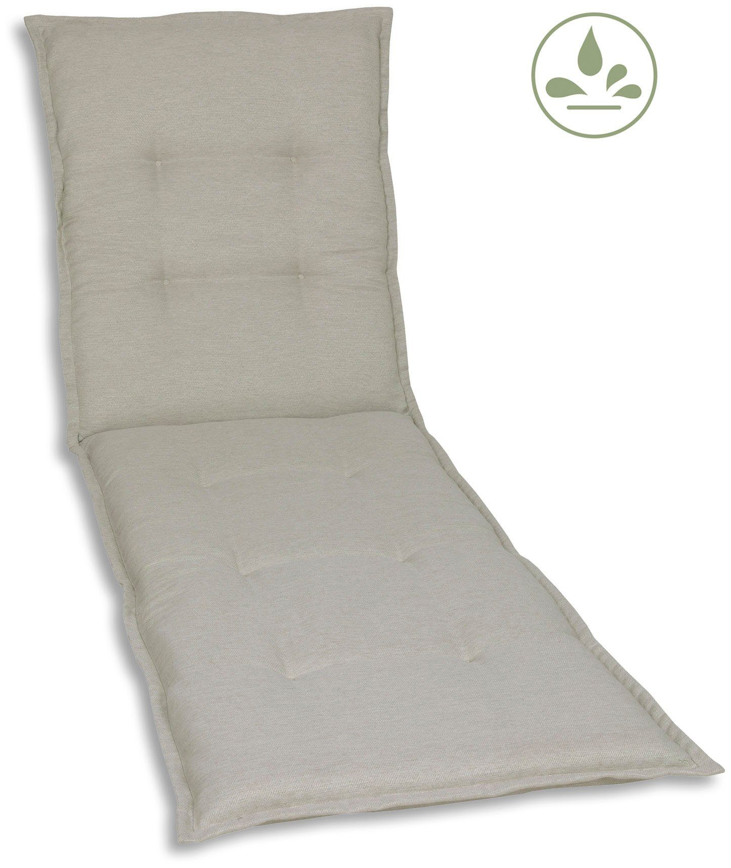 GO-DE Liegenauflage, (Auflage für Gartenliege, OTTOs Choice), Rollliegenauflage, wasserabweisend